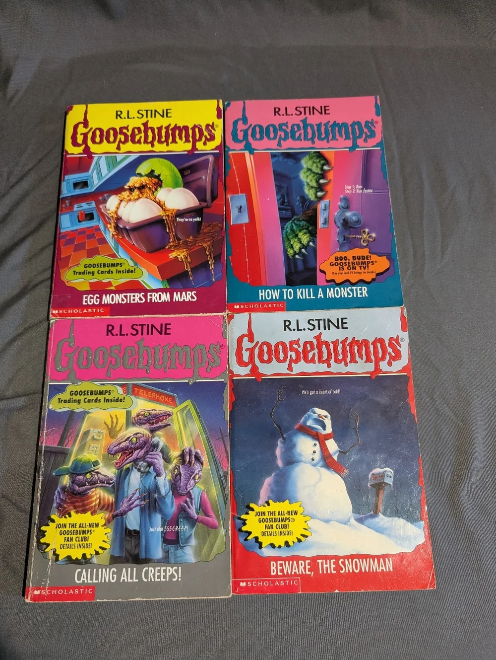 16 Goosebumps Chapter Books RL Stine Horror Scholastic VTG 1990's - Picture 7 of 13